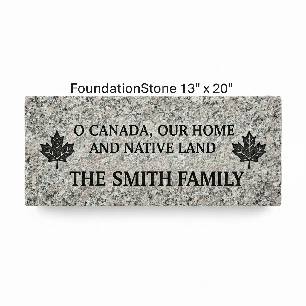 FoundationStone Sponsor: Large Foundation Paver – 13" x 20"