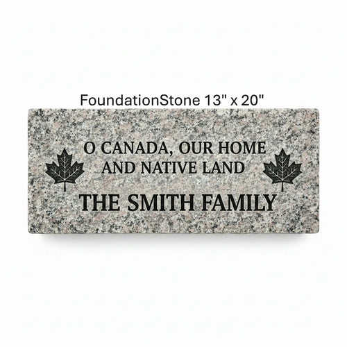 FoundationStone Sponsor: Large Foundation Paver – 13" x 20"